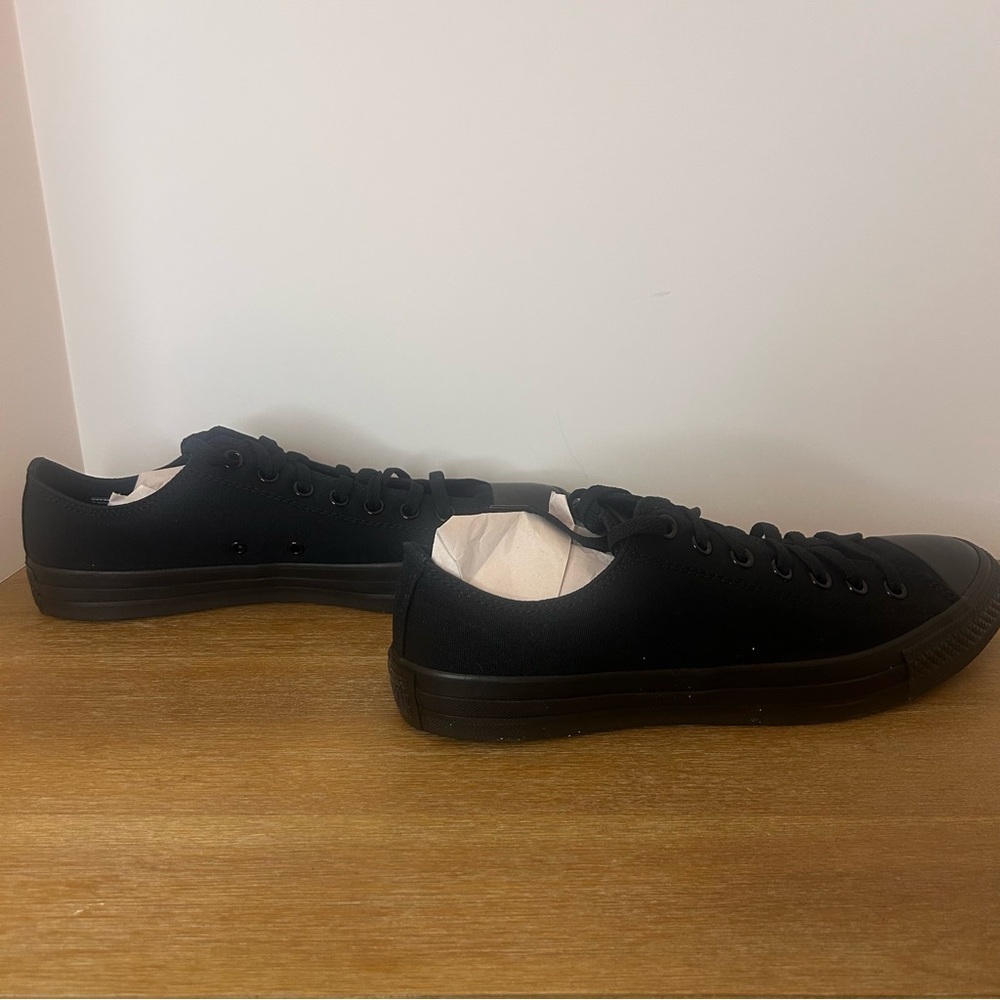 Converse Chuck Taylor All Star Ox Black Monochrome M5039 - Men’s 11 / Women’s 13 - Picture 6 of 8